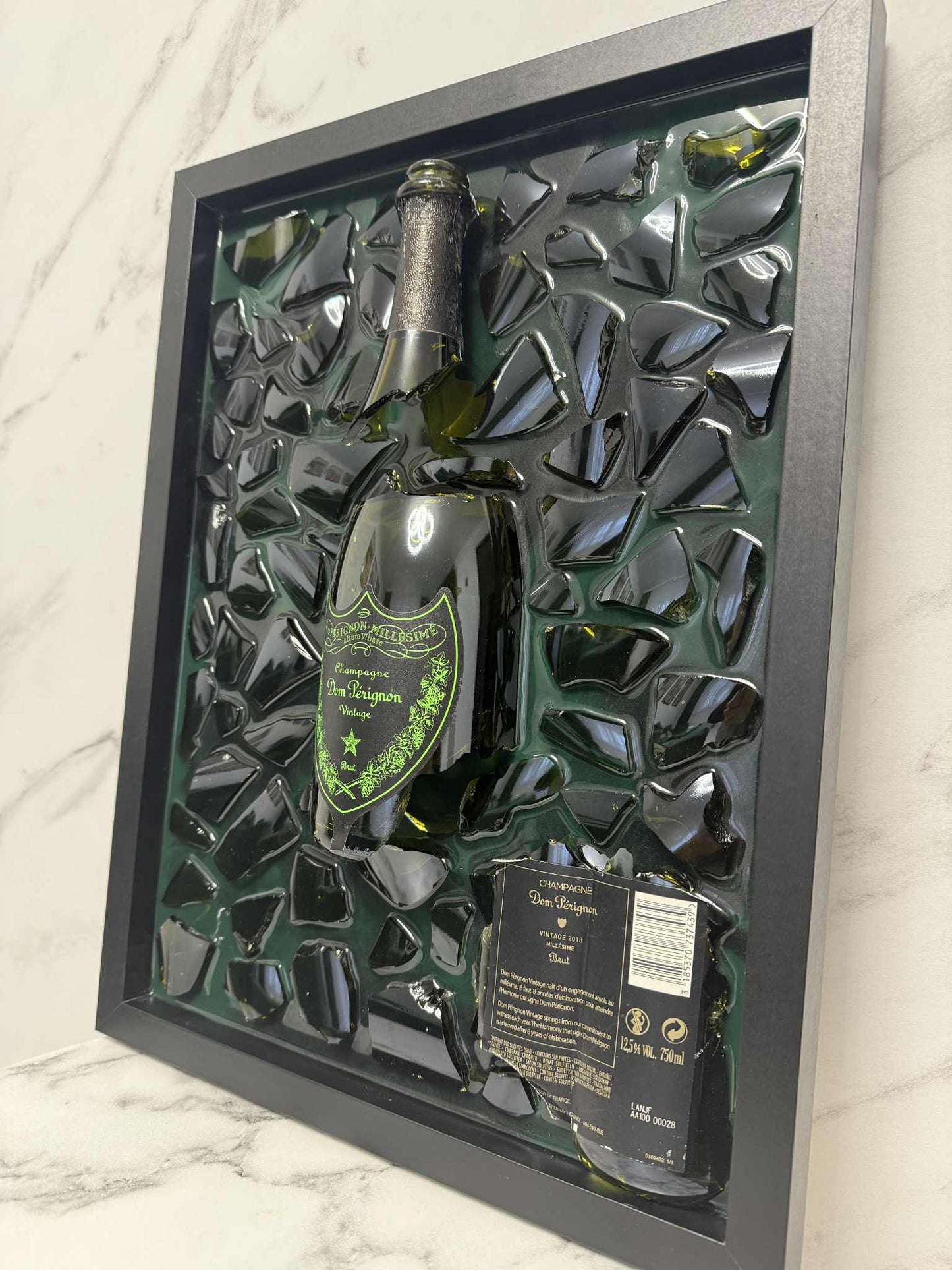 Tablou din rășină - Champagne Dom Perignon vintage