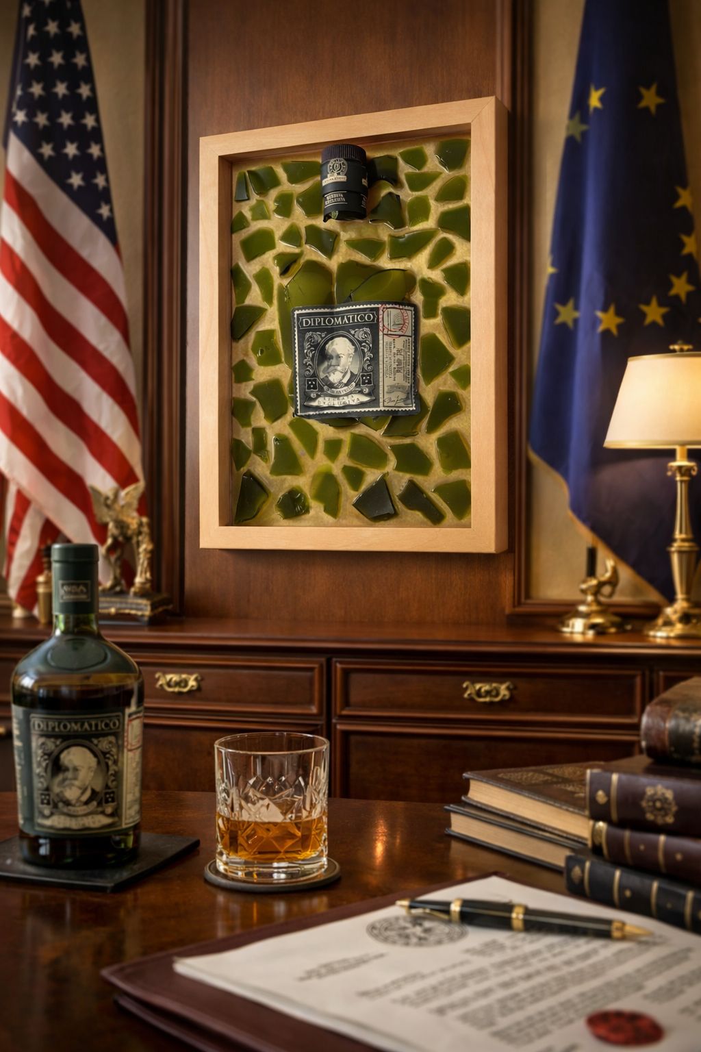 Tablou decorativ din rășină - DIPLOMATICO