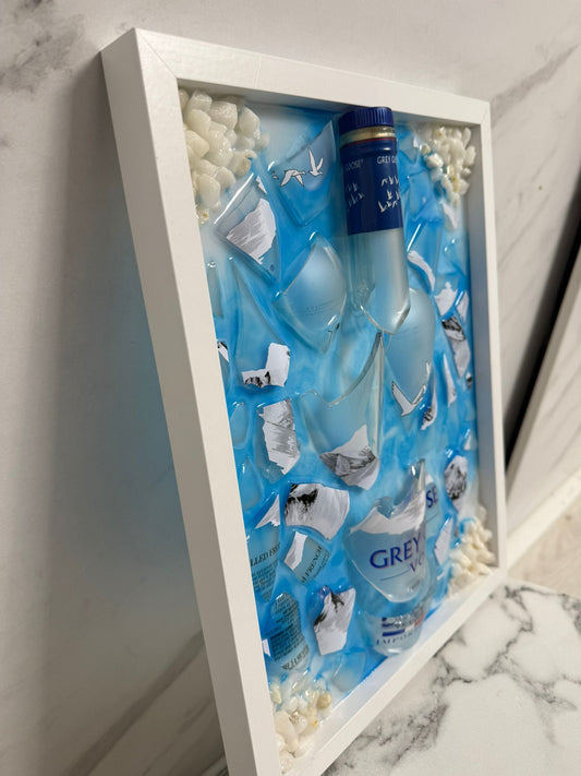 Tablou decorativ din rășină - Grey Goose